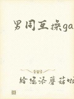 男同互操gay