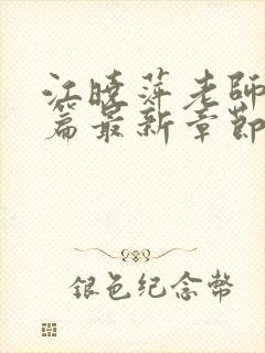 江晓萍老师番外篇最新章节在线阅读封面