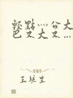 轻点灬公大ji巴又大又…小说封面