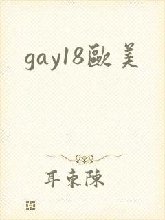 gay18欧美