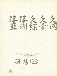 狠狠久久久久久亚洲综合网