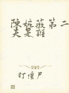 陈婉薇第二任丈夫是谁封面