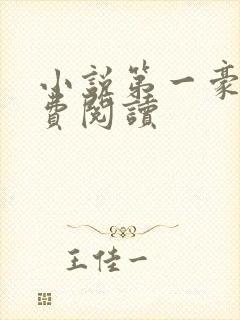 小说第一豪婿免费阅读