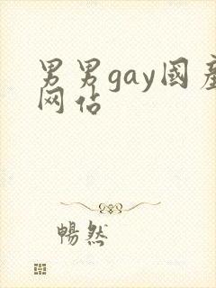 男男gay国产网站