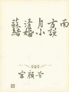 苏清月方南舟假结婚小说