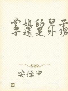 堂姐的儿子是侄子还是外甥封面