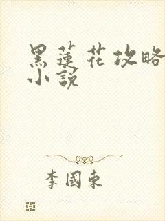 黑莲花攻略免费小说封面