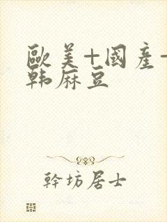 欧美+国产+日韩麻豆