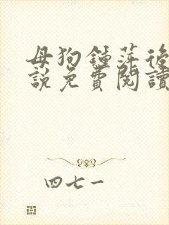 母狗钟萍后传小说免费阅读最新章节