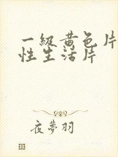 一级黄色片夫妻性生活片