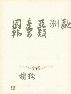 国产亚洲欧美日韩另类