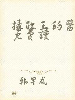 摄政王的医品妃免费读