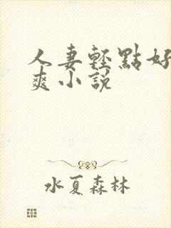 人妻轻点好深好爽小说封面