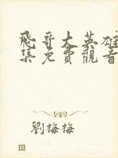 飞哥大英雄40集免费观看高清