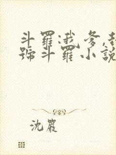 斗罗:我爹,封号斗罗小说封面