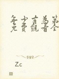 年少有为第六集免费观看全集