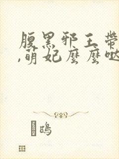 腹黑邪王带回家,萌妃么么哒