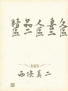 精品人妻久久一区二区三区久久精