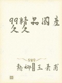 99精品国产久久久