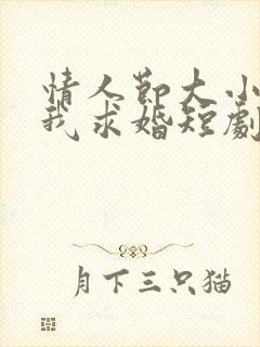 情人节大小姐向我求婚短剧免费观看