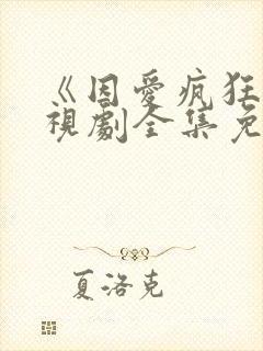 《因爱疯狂》电视剧全集免费观看