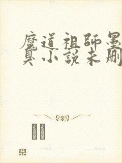 魔道祖师墨香铜臭小说未删版完整