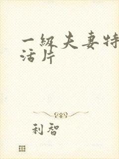 一级夫妻特黄生活片