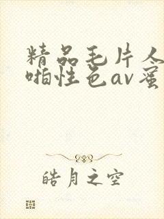精品毛片人妻啪啪性色av蜜臀