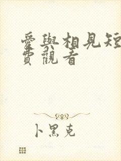 爱与相见短剧免费观看