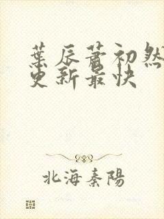 叶辰萧初然哪里更新最快