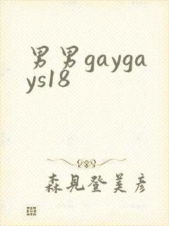 男男gaygays18