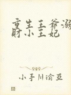 重生王爷溺宠贪财小王妃