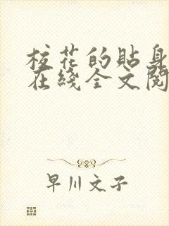 校花的贴身高手在线全文阅读封面