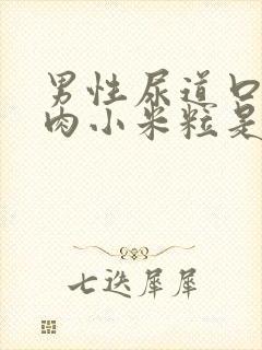 男性尿道口上有肉小米粒是怎么回事