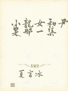 小龙女和尹志平是哪一集