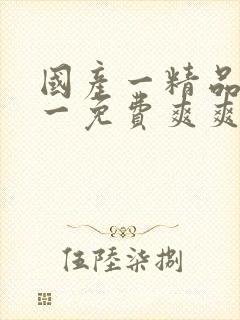 国产一精品av一免费爽爽封面