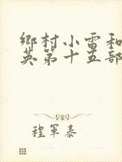 乡村小雷和胡秀英第十五部封面