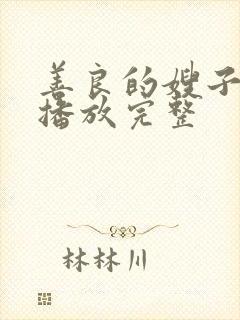 善良的嫂子高清播放完整