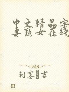 中文精品字幕人妻熟女在线