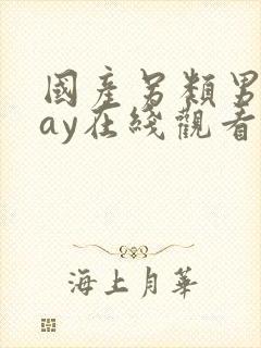 国产另类男同gay在线观看