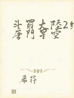 斗罗大陆2绝世唐门星空