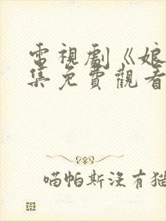 电视剧《娘》全集免费观看高清正版