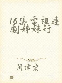 16集电视连续剧姊妹行