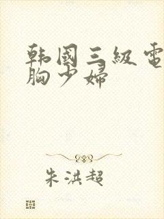 韩国三级电影大胸少妇