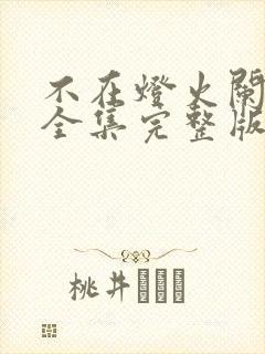 不在灯火阑珊处全集完整版