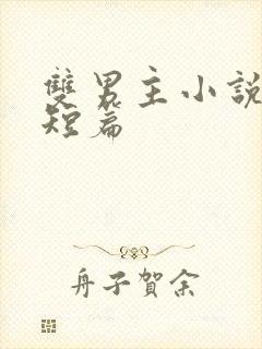 双男主小说推荐短篇