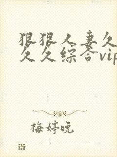 狠狠人妻久久久久久综合vip