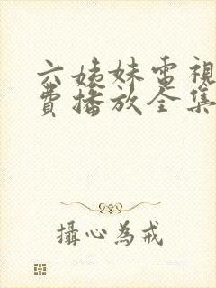 六姨妹电视剧免费播放全集封面