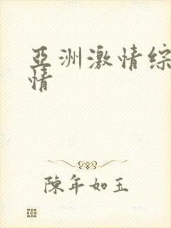 亚洲激情综合激情