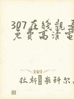 307在线观看免费高清电视剧